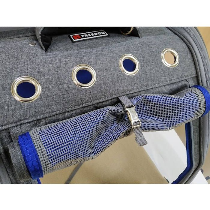 Freedog Mochila Beta Gris/Azul