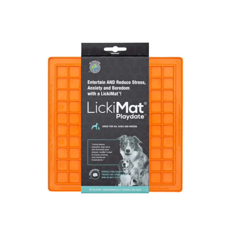 LickiMat Classic Playdate Alfombrilla De Lamer Para Perros y Gatos