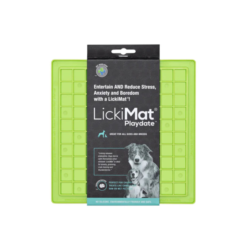 LickiMat Classic Playdate Alfombrilla De Lamer Para Perros y Gatos