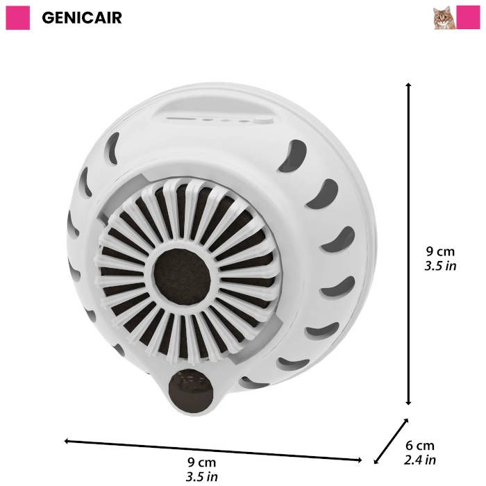 Ferplast Genicair Extractor Olores Arenero Gato