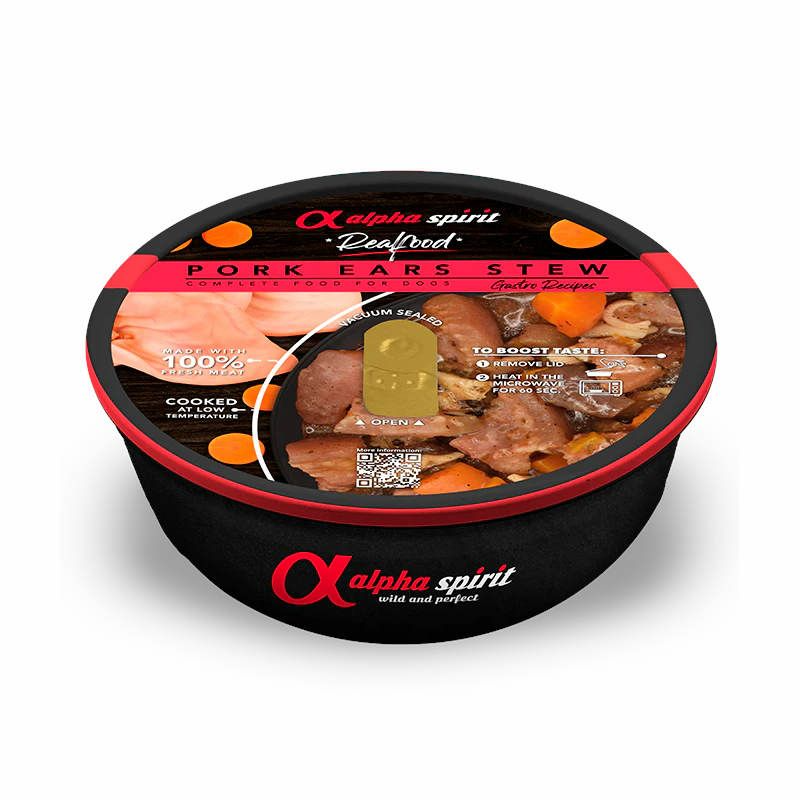 Alpha Spirit Real Food Estofado de Oreja de Cerdo 280g