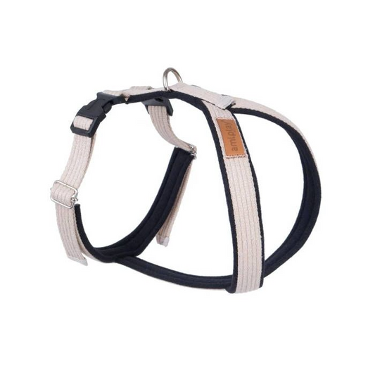 Amiplay Arnés Algodón Extra Suave Beige