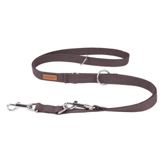 Amiplay Correa Algodón Ajustable 6 en 1 Marrón