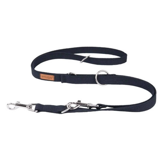 Amiplay Correa Algodón Ajustable 6 en 1 Negro