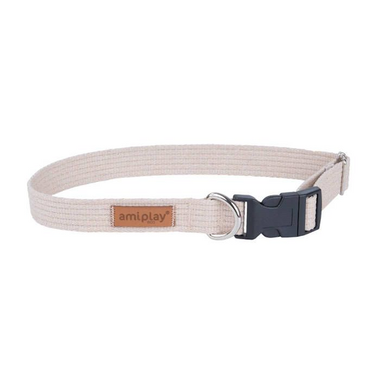 Amiplay Collar Algodón Beige
