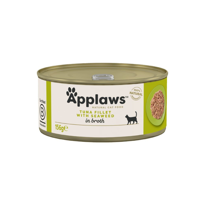 Applaws Lata Gato Atún con Algas en Caldo