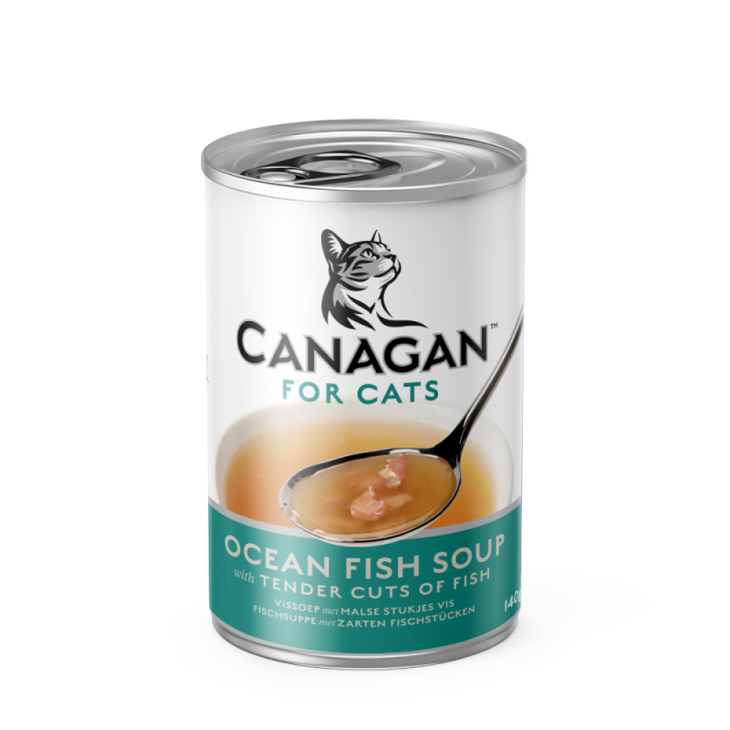 Canagan Sopa de Pescado Oceánico para gatos 140g
