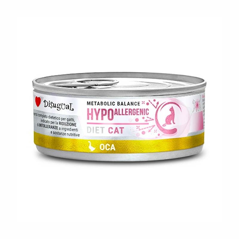 Disugual Diet Lata Hipoalergénica Oca para Gatos 85g