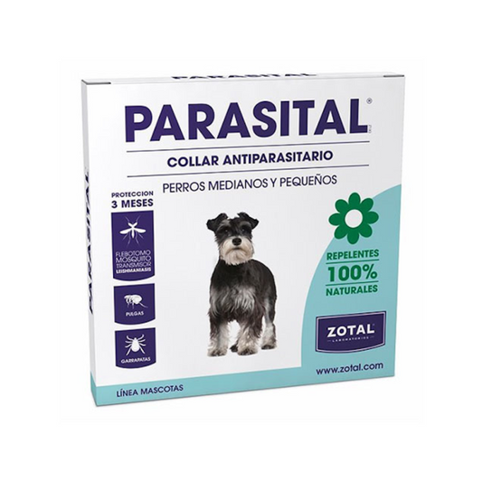 Parasital Collar Antiparasitario para Perros de Menos de 25kg