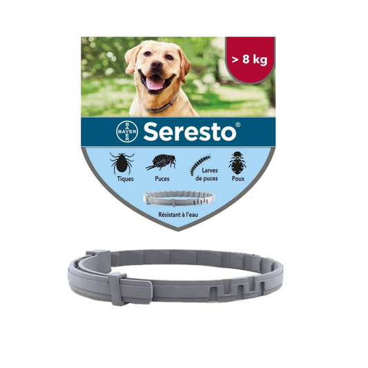 Seresto Collar Antiparasitario para Perros de +8kg