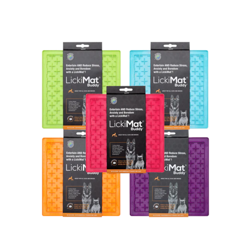 LickiMat Classic Buddy Alfombrilla De Lamer Para Perros y Gatos